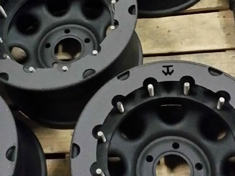 Hummer Made Rings Hummer Wheel – Half Rock Ring – Trail Worthy Fab