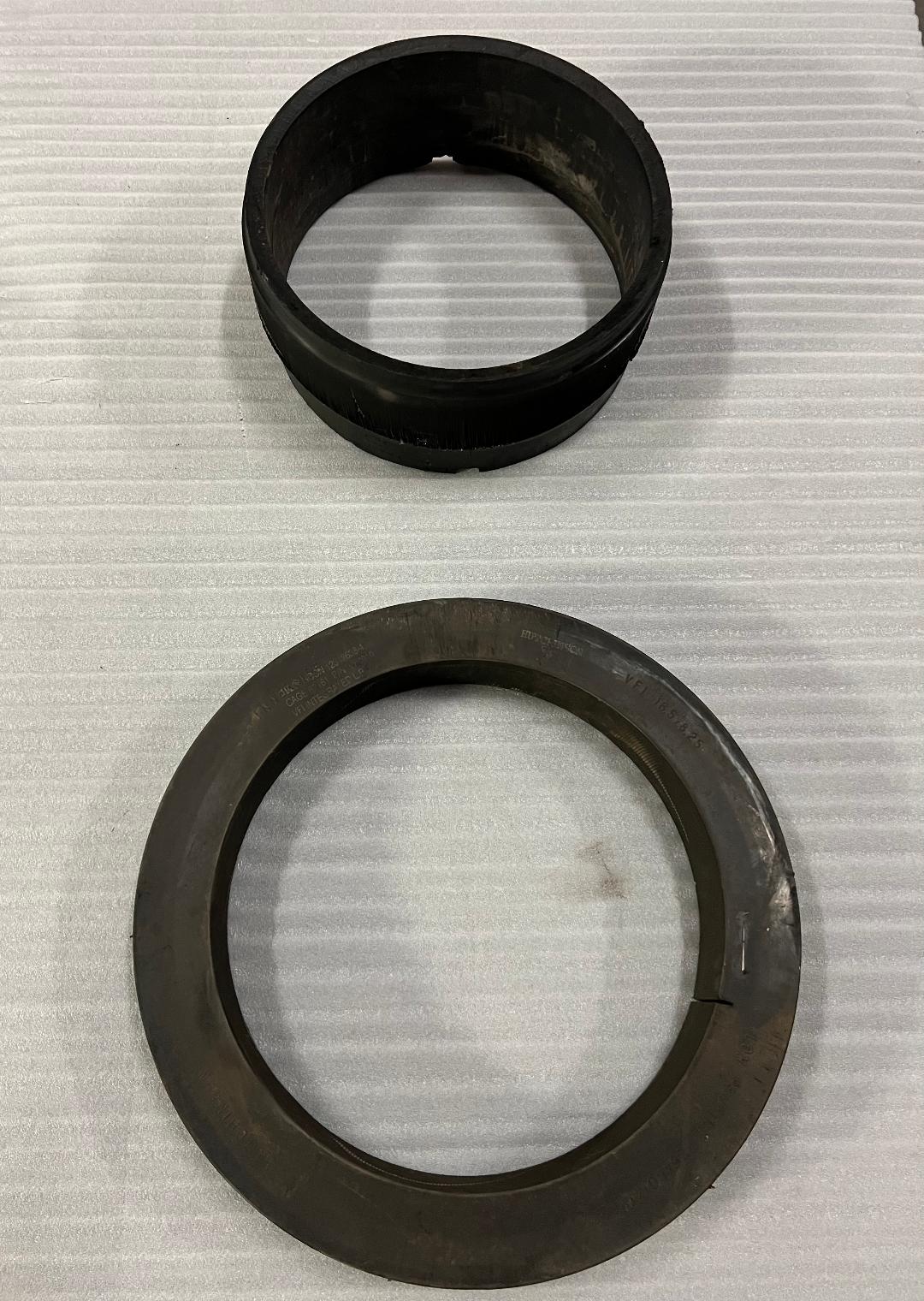 Cut Down Rubber Run Flat